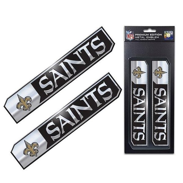 Caseys New Orleans Saints Auto Emblem Truck Edition 2 Pack 8162029319